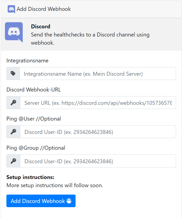 IPv64 Healthcheck Discord Benachrichtigung